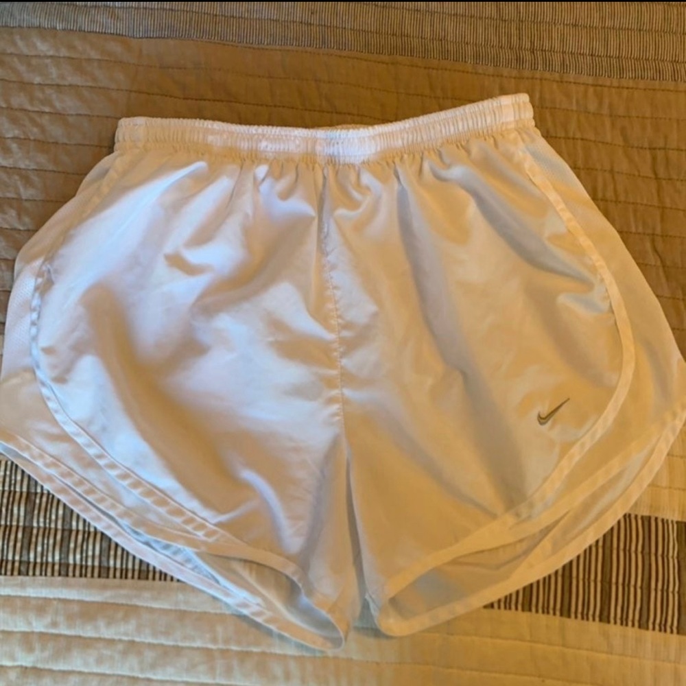 White Nike Dri-fits size medium